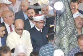 #ألبوم صور:من الإحتفال المركزي الذي إقامته وزارة الأوقاف والشؤون الدينية بذكرى المولد النبوي الشريف في الحرم الإبراهيمي الشريف.