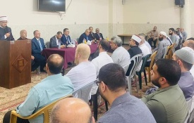 البكري يدعو خطباء الجمعة لحث المواطنين للتبرع لإغاثة منكوبي الفيضانات في باكستان.