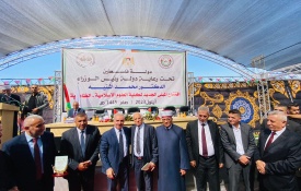 اشتية يفتتح المبنى الجديد لكلية العلوم الإسلامية في الظاهرية