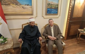 المشاركة في المؤتمر الدولي الخامس والثلاثين للمجلس الاعلى للشؤون الاسلاميه والذي تنظمه وزارة الأوقاف المصريه.