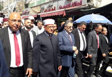 #ألبوم صور:من الإحتفال المركزي الذي إقامته وزارة الأوقاف والشؤون الدينية بذكرى المولد النبوي الشريف في الحرم الإبراهيمي الشريف.