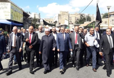 #ألبوم صور:من الإحتفال المركزي الذي إقامته وزارة الأوقاف والشؤون الدينية بذكرى المولد النبوي الشريف في الحرم الإبراهيمي الشريف.