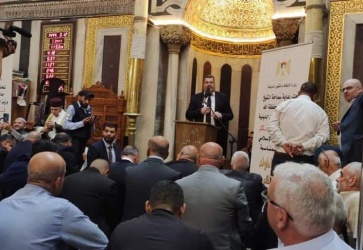 #ألبوم صور:من الإحتفال المركزي الذي إقامته وزارة الأوقاف والشؤون الدينية بذكرى المولد النبوي الشريف في الحرم الإبراهيمي الشريف.