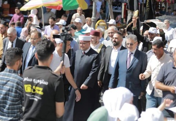 #ألبوم صور:من الإحتفال المركزي الذي إقامته وزارة الأوقاف والشؤون الدينية بذكرى المولد النبوي الشريف في الحرم الإبراهيمي الشريف.