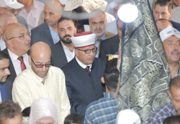 #ألبوم صور:من الإحتفال المركزي الذي إقامته وزارة الأوقاف والشؤون الدينية بذكرى المولد النبوي الشريف في الحرم الإبراهيمي الشريف.