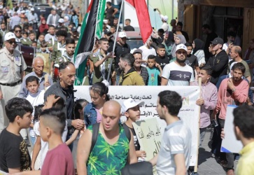 #ألبوم صور:من الإحتفال المركزي الذي إقامته وزارة الأوقاف والشؤون الدينية بذكرى المولد النبوي الشريف في الحرم الإبراهيمي الشريف.