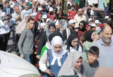 #ألبوم صور:من الإحتفال المركزي الذي إقامته وزارة الأوقاف والشؤون الدينية بذكرى المولد النبوي الشريف في الحرم الإبراهيمي الشريف.