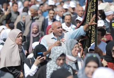 #ألبوم صور:من الإحتفال المركزي الذي إقامته وزارة الأوقاف والشؤون الدينية بذكرى المولد النبوي الشريف في الحرم الإبراهيمي الشريف.