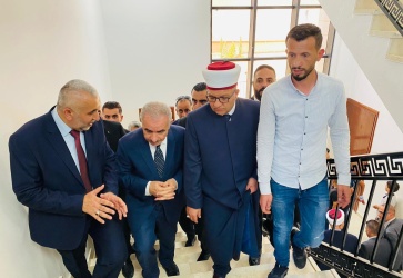 صور من إفتتاح المبنى الجديد لكلية العلوم الإسلامية في الظاهرية اليوم السبت.