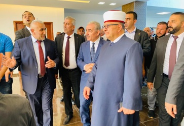 صور من إفتتاح المبنى الجديد لكلية العلوم الإسلامية في الظاهرية اليوم السبت.