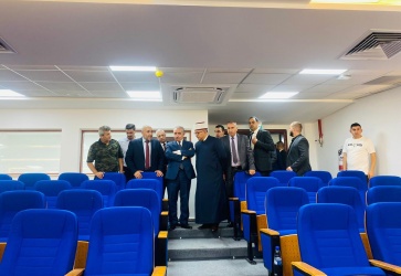 صور من إفتتاح المبنى الجديد لكلية العلوم الإسلامية في الظاهرية اليوم السبت.