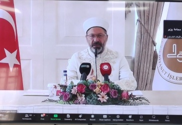 البكري يضع وزراء أوقاف العالم الإسلامي بصورة العدوان الغاشم على أبناء شعبنا