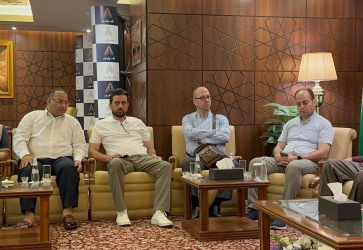 ابو الرب يبحث مع شركة مطوفي حجاج الدول العربية سبل التعاون الثنائي وتعزيزه