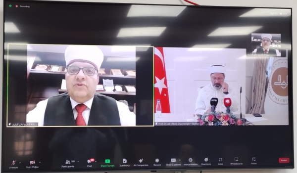 البكري يضع وزراء أوقاف العالم الإسلامي بصورة العدوان الغاشم على أبناء شعبنا