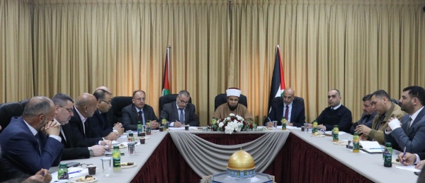 نجم يلتقي مدراء الأوقاف ويناقش آليات العمل المتبعة خاصة في المساجد والأملاك الوقفية