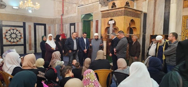 مشاركة وزير الأوقاف والشؤون الدينية أ.د. محمد مصطفى نجم في فعالية نساء ضيافة ابراهيم.