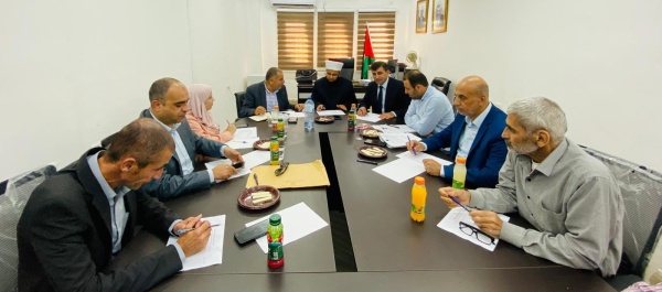 وزارة الأوقاف تعقد اجتماع لجنة الأملاك الوقفية العليا في أريحا والأغوار لدعم التنمية وتعزيز الصمود