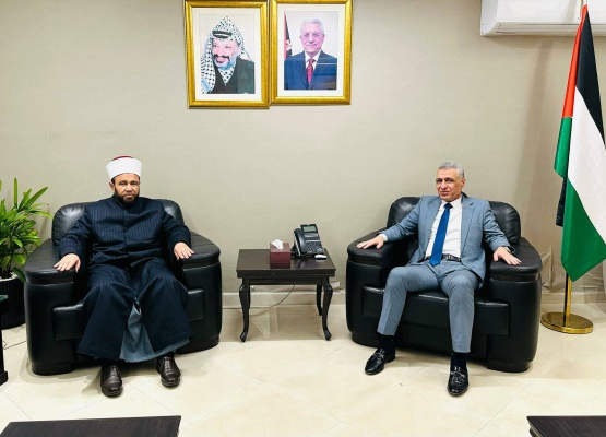 ● وزير الأوقاف محمد نجم يبحث مع رئيس هيئة الشؤون المدنية أيمن قنديل سبل التعاون المشترك 